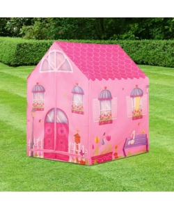 TENDA PER BAMBINI DA ESTERNO MODELLO CASETTA PRINCIPESSE, 95X72X105 CM